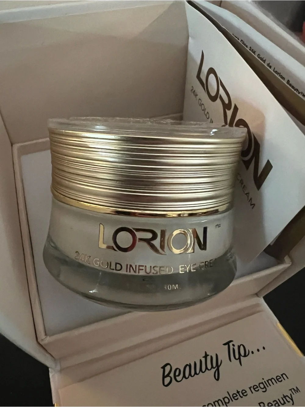 Lorion 24K Gold Infused Eye Cream - 1 fl. oz.